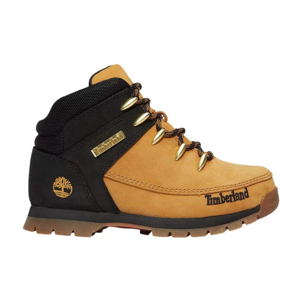 Timberland Boys Nubuck Mid Cut Boots / Wheat